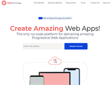 Tablet Screenshot of onetechnology.com